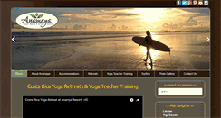 Desktop Screenshot of anamayaresort.com
